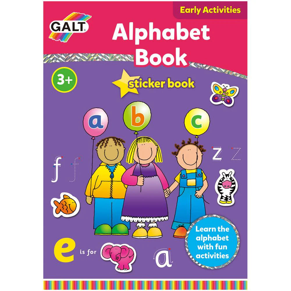 Galt Alphabet Book - Interactive Learning ABC Book for Kids | Perfect for Preschool & Homeschooling | Fun Educational Activity for Early Childhood Development