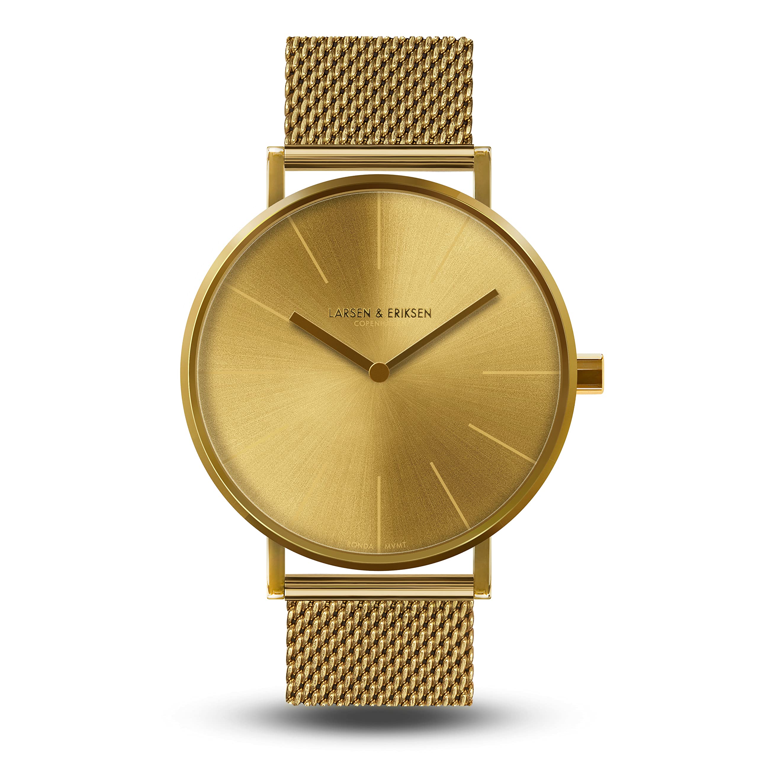 Larsen & Eriksen Women's Swiss Made Analog Quartz Watch - Water Resistant, Scratchproof Sapphire Crystal Glass - Handcrafted Danish Design Wristwatch for Business, Casual & Special Occasions