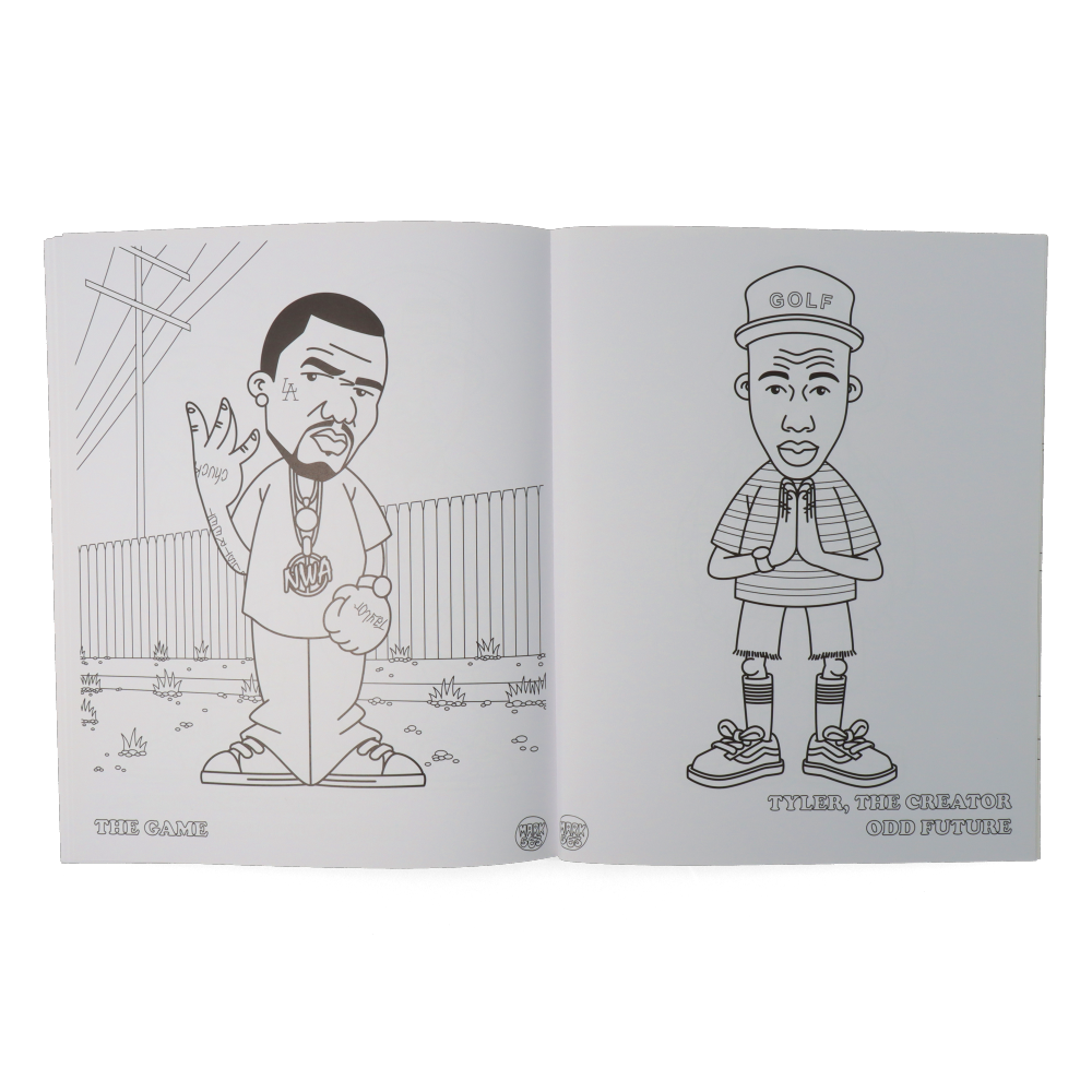 Hip Hop Coloring Book: West Coast Edition - Graffiti Art & Urban Culture for Adults & Teens | Perfect for Relaxation & Creativity