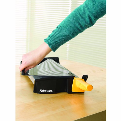 Fellowes Fusion 180 Paper Cutter (5410902) - Heavy Duty Guillotine Trimmer for Office, School & Craft Projects - 18