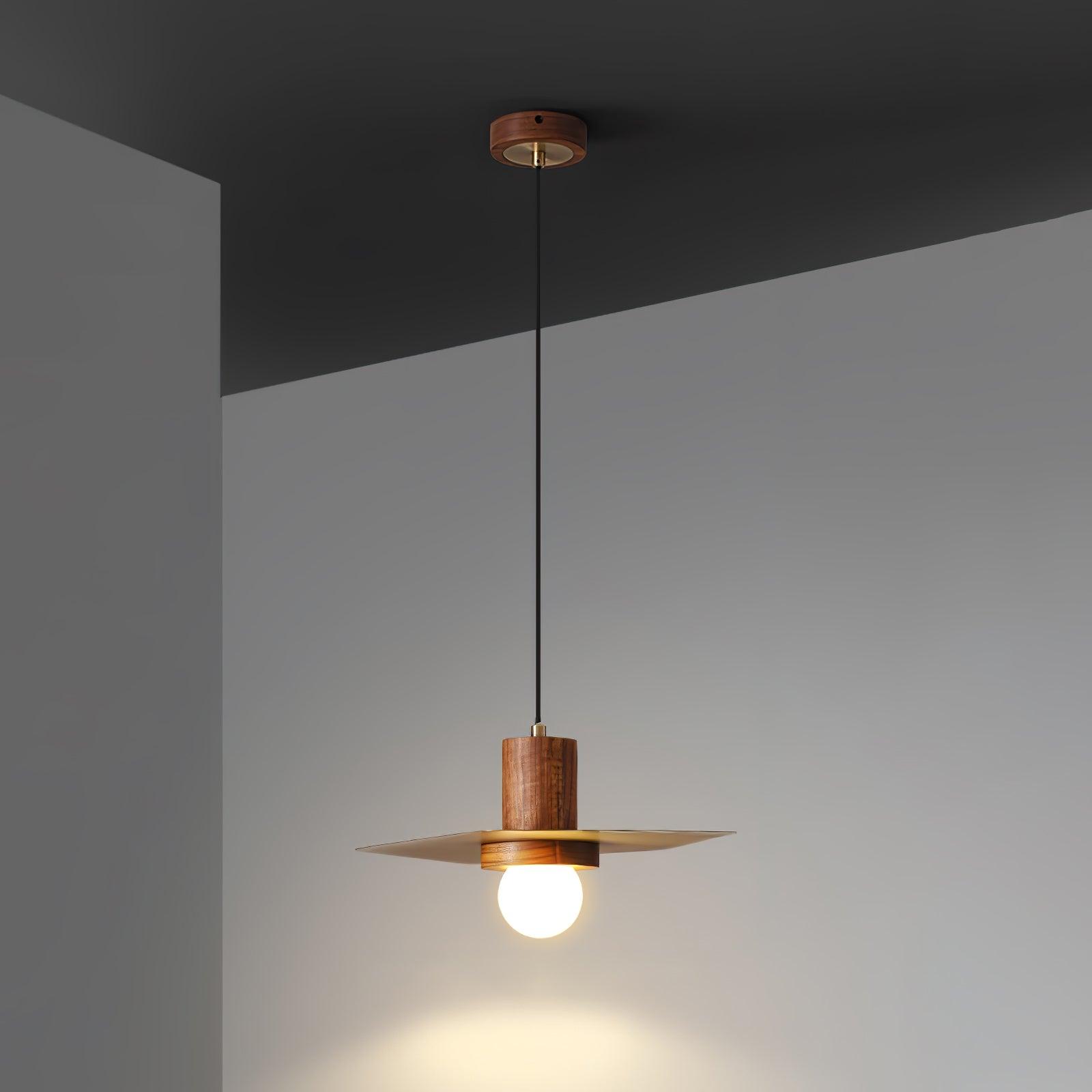 Elara Halo Pendant Lamp - Modern Minimalist Ceiling Light Fixture for Living Room, Bedroom, Dining Room & Kitchen | Dimmable LED Hanging Light for Home Decor