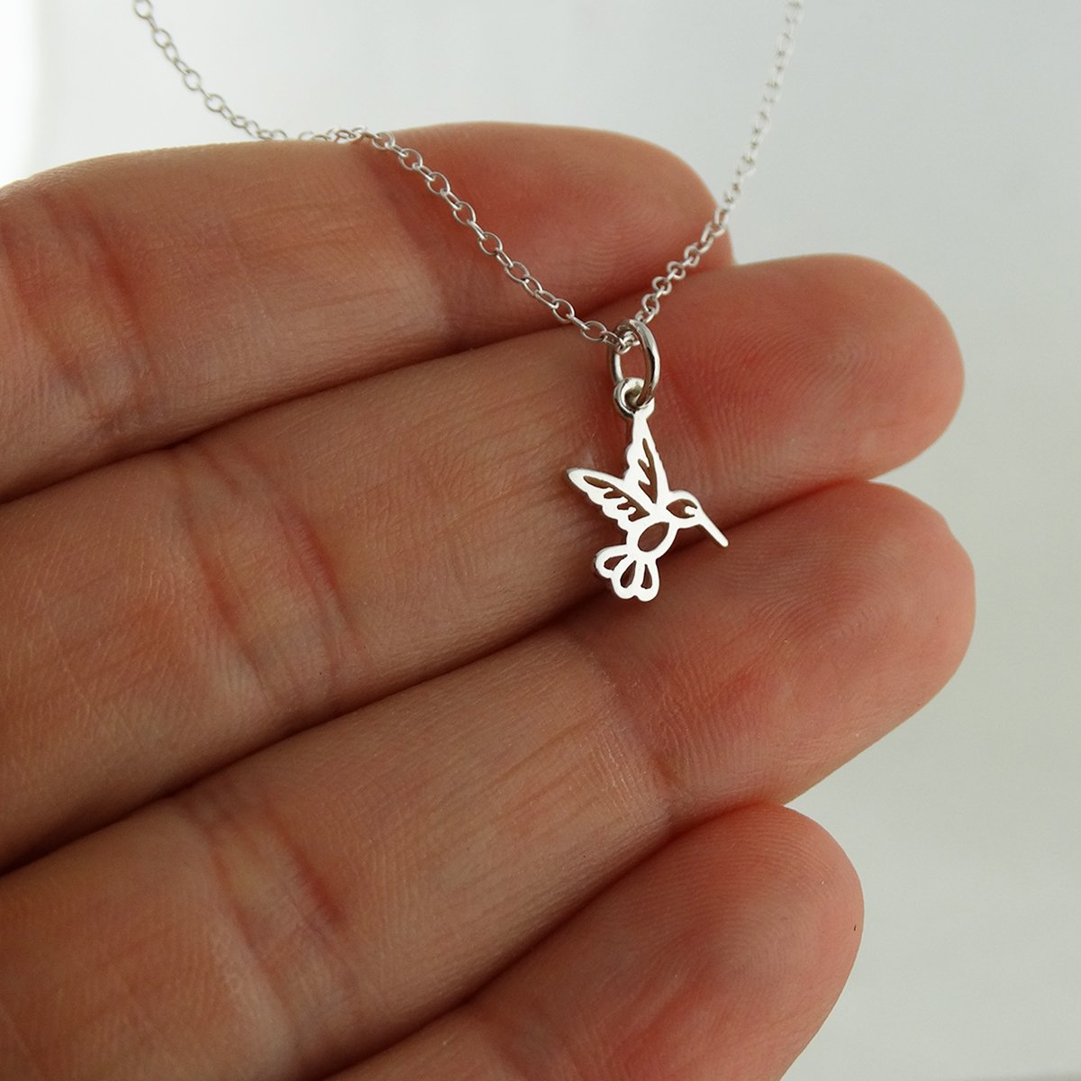 FashionJunkie4Life Sterling Silver Bird Pendant Necklace for Women - Elegant Jewelry Gift for Her, Perfect for Everyday Wear & Special Occasions