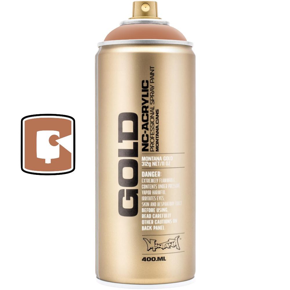 Montana Gold 400ML Spray Paint - Premium Graffiti & Art Supplies for Walls, Metal, Wood - Perfect for Street Art, DIY Projects & Home Decor