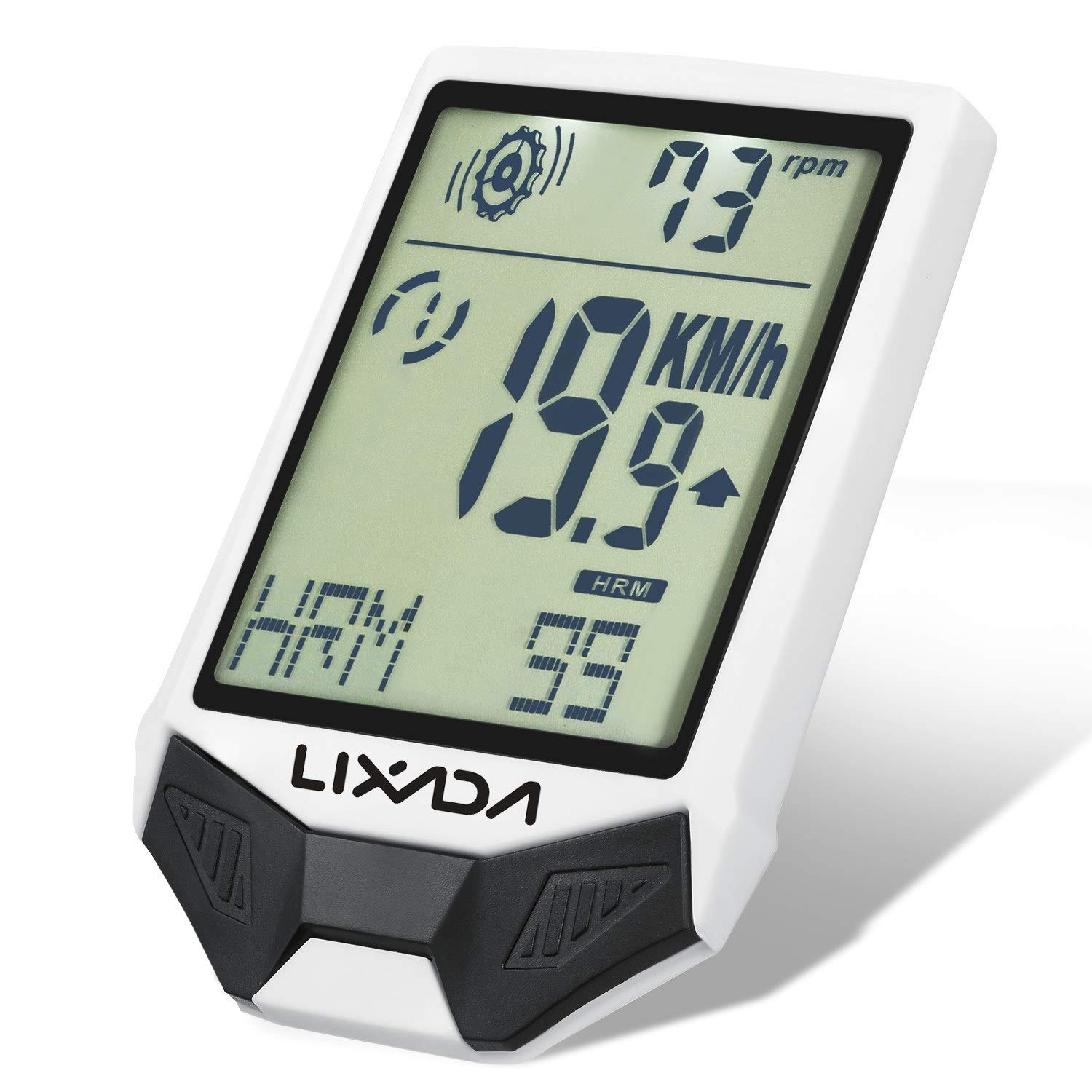 Wireless Bike Computer with Heart Rate Monitor - GPS Speedometer & Cycling Tracker for Road & Mountain Biking - Perfect for Fitness Training & Outdoor Adventures