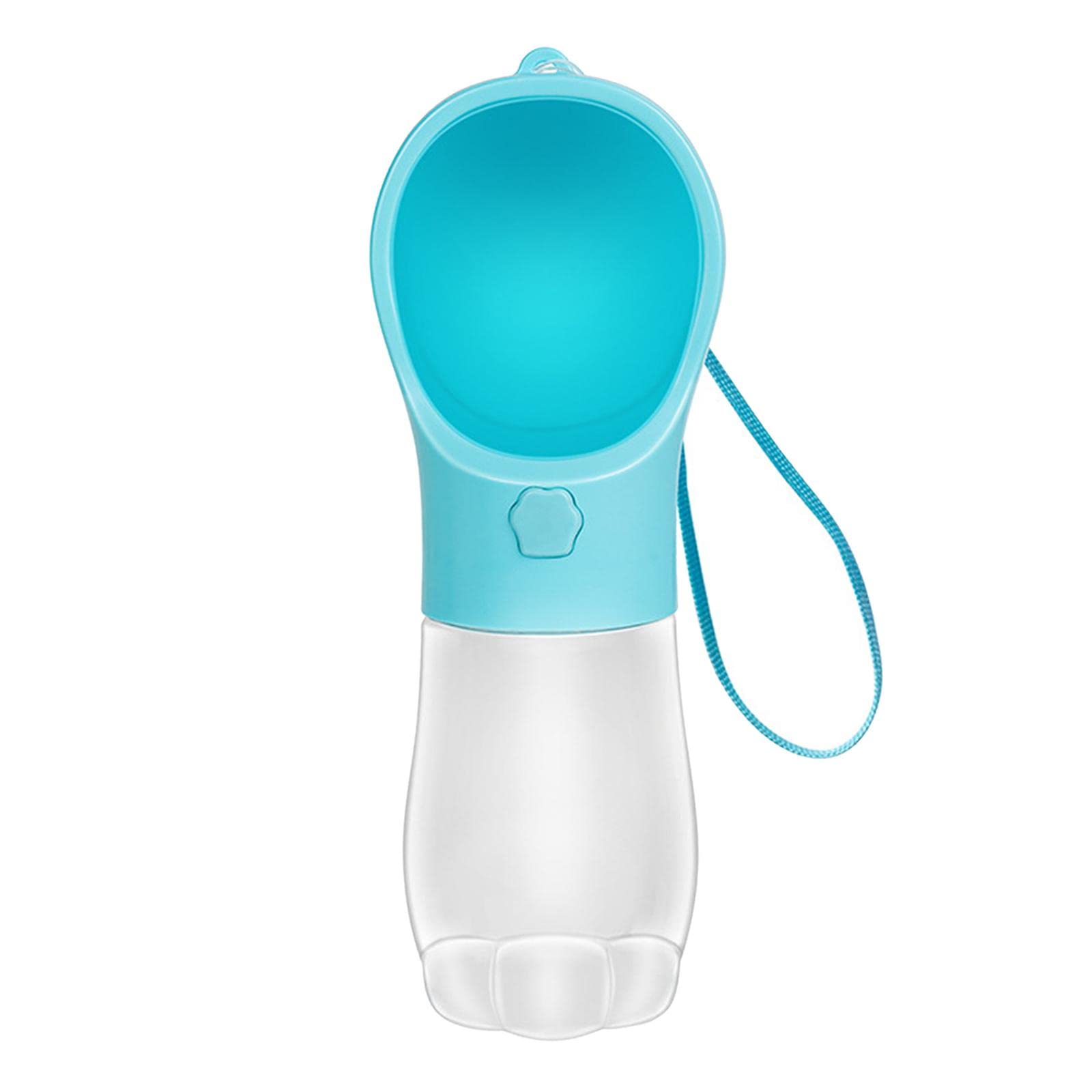 Lyla 350ml Portable Dog Water Bottle - Leak Proof Pet Water Dispenser for Small & Large Dogs - BPA Free Food Grade Plastic - Perfect for Walking, Hiking & Outdoor Adventures