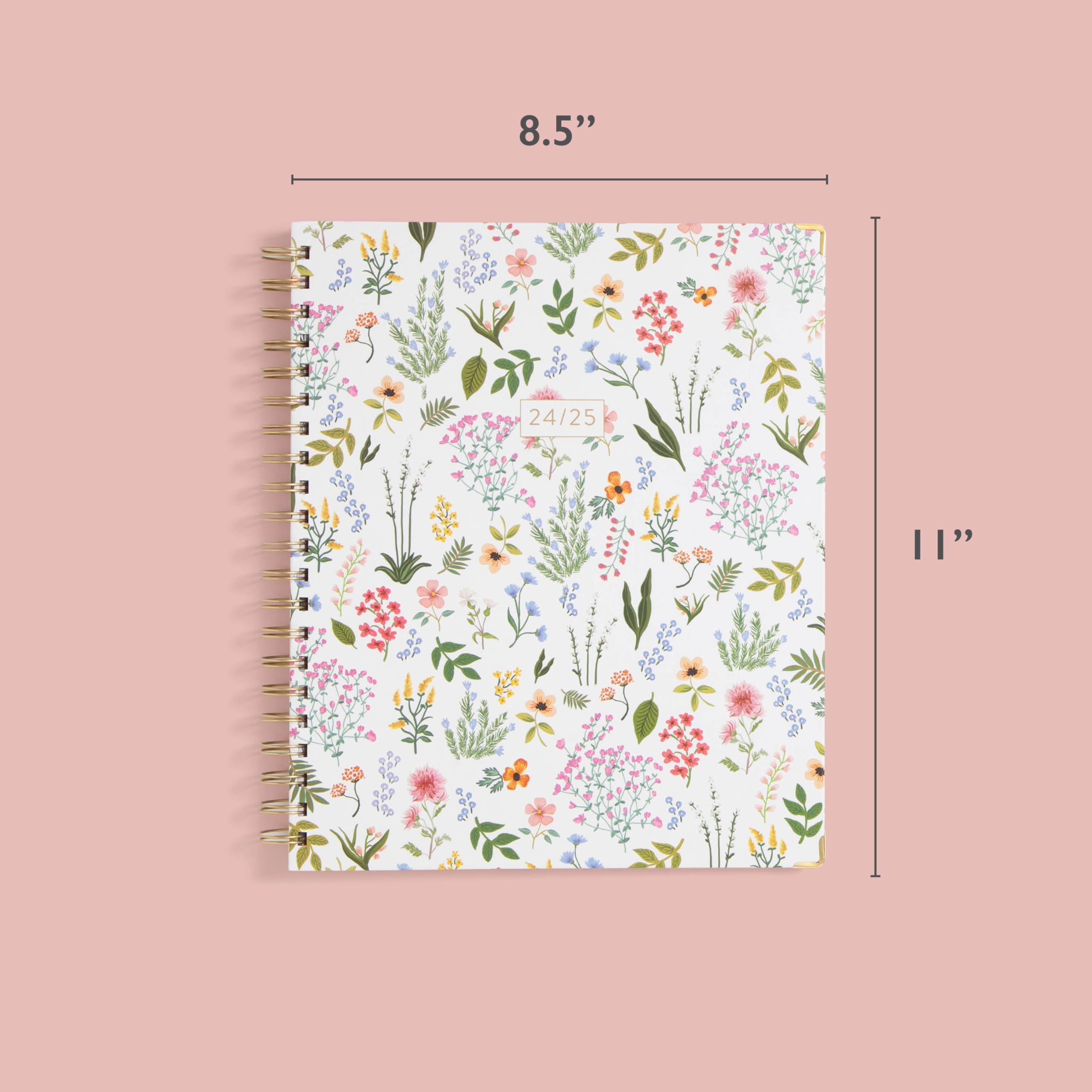 Blue Sky 2024-2025 Academic Planner - Weekly & Monthly Calendar, 8.5