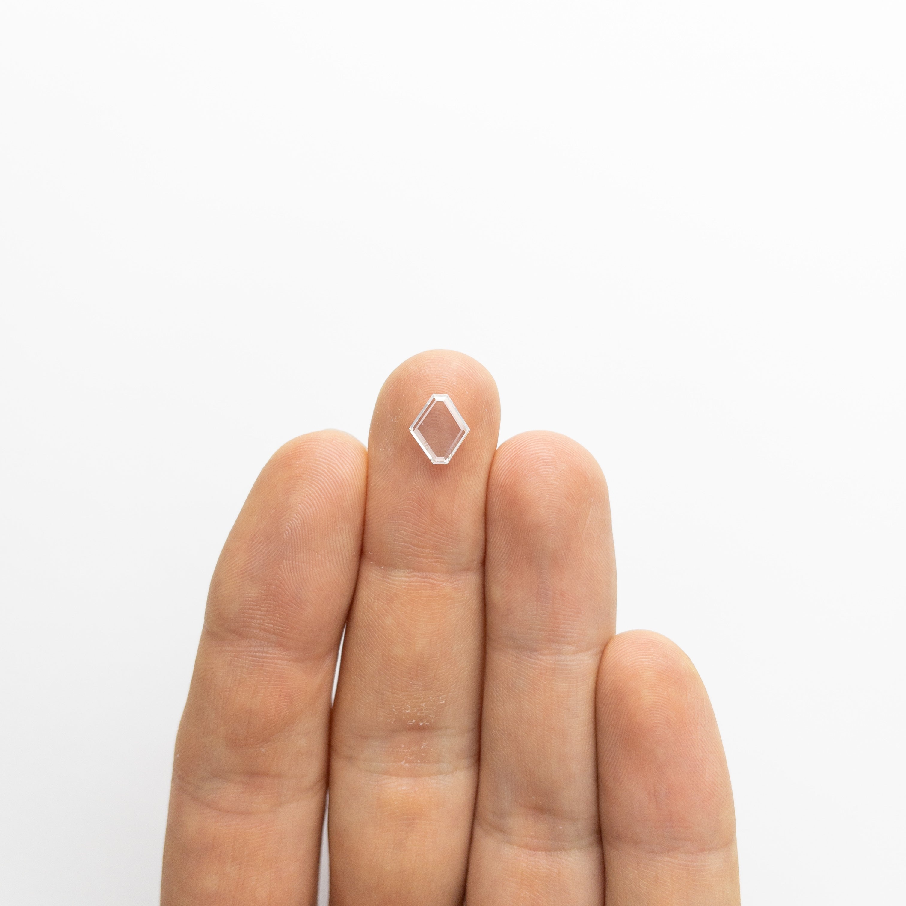 0.89ct Hexagon Portrait Cut Loose Gemstone - 8.63x7.58x1.48mm for Jewelry Making, Engagement Rings & Unique Gifts