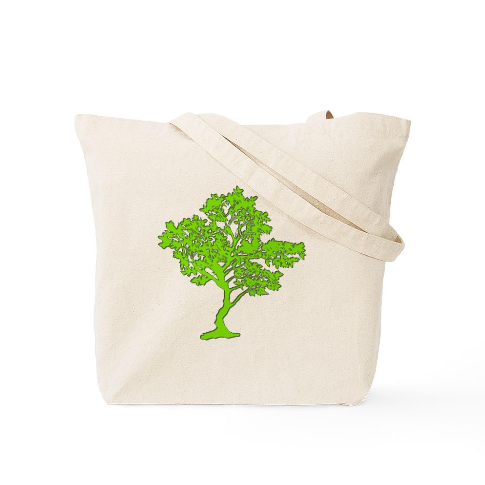 Eco-Friendly Green Is The New Black Canvas Reusable Tote Bag - Natural Cotton Shopping Bag for Groceries, Beach & Daily Use | Sustainable Fashion Accessory