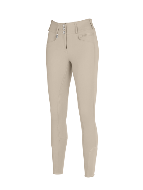 Pikeur Candela McCrown Competition Breeches - Women's Equestrian Riding Pants for Show Jumping & Dressage - Comfortable Stretch Fabric for Horseback Riding & Training
