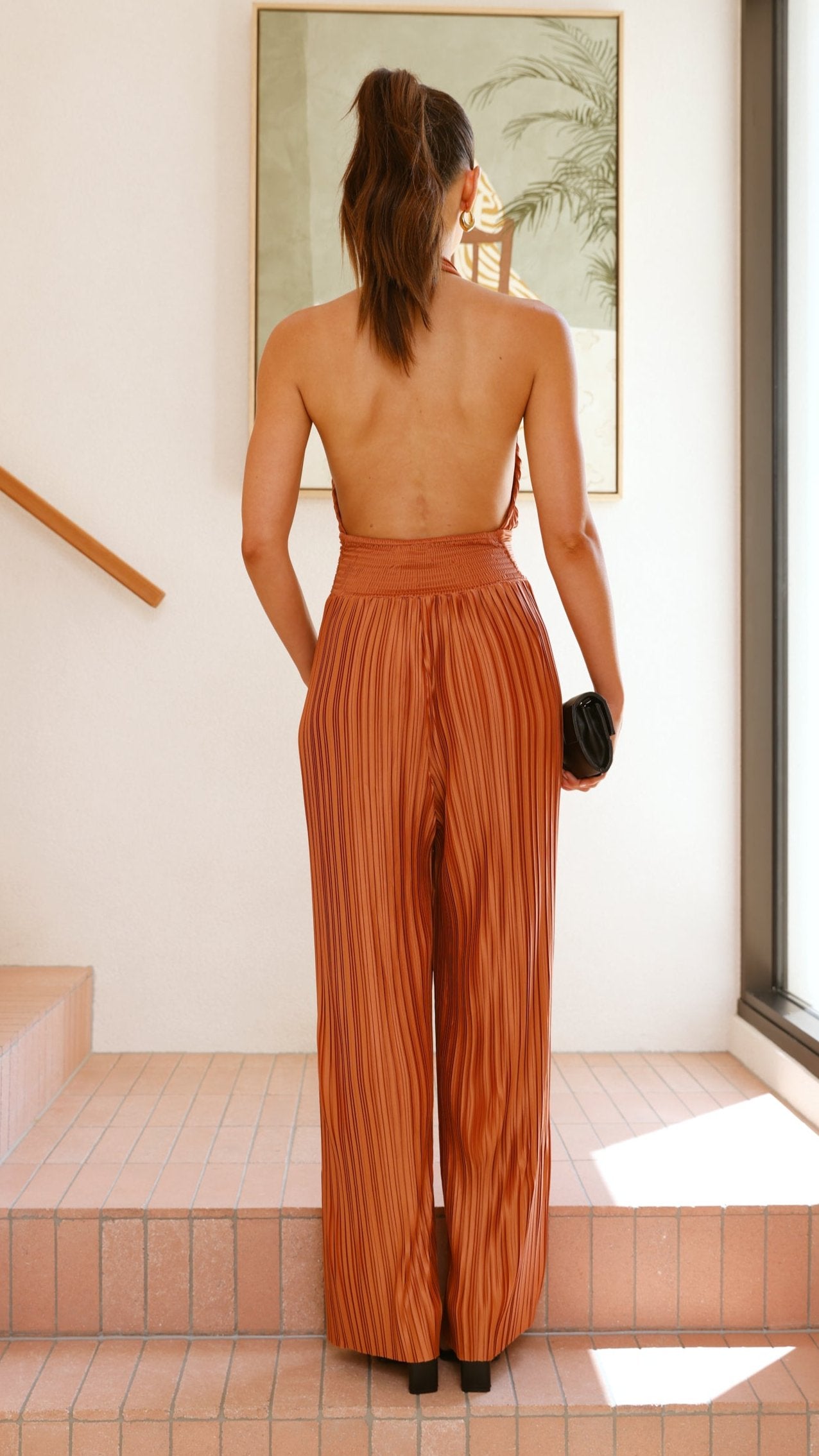 Frances Women's Jumpsuit - Chocolate Brown Romper for Casual Wear & Summer Outfits | Perfect for Beach, Vacation, and Everyday Fashion