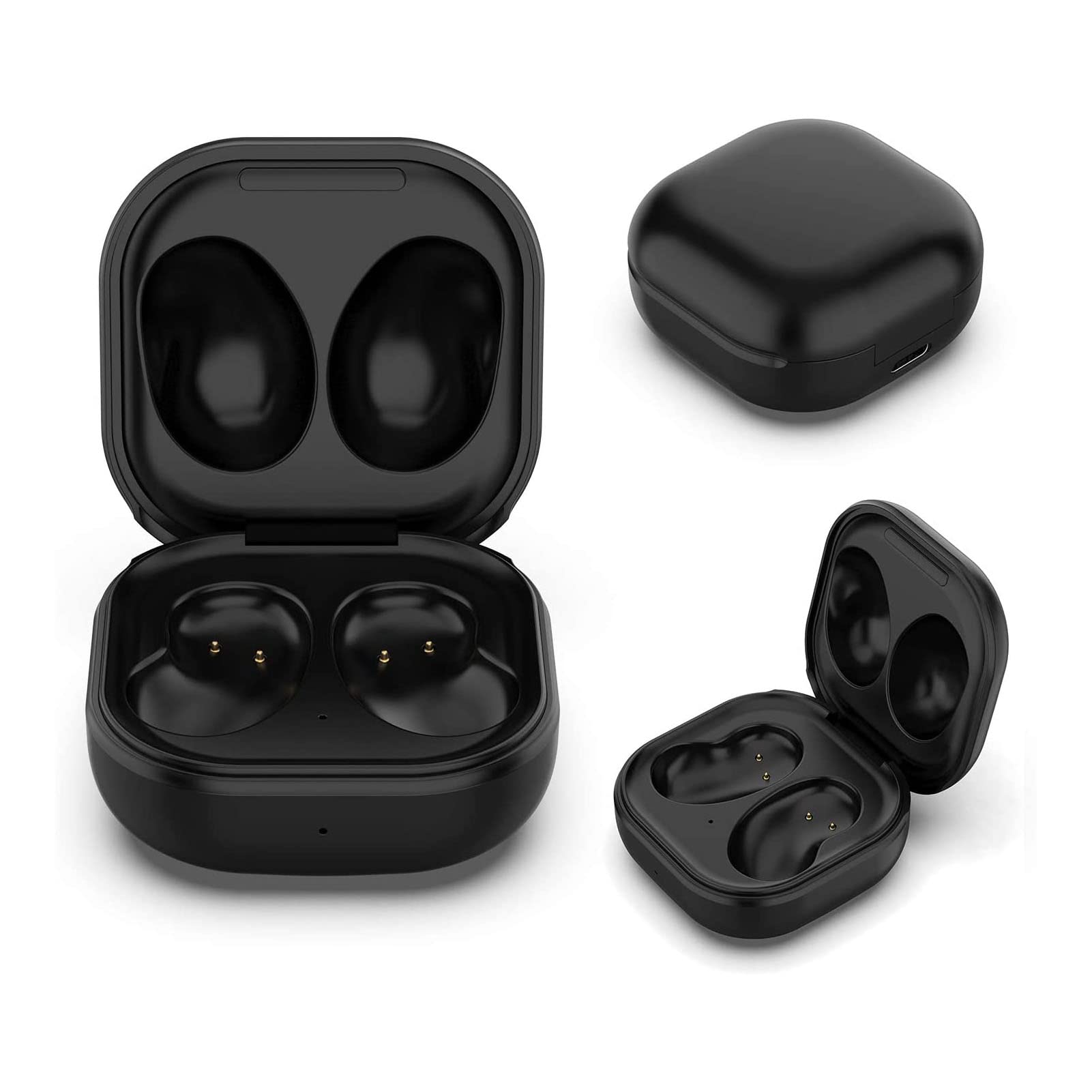 Samsung Galaxy Buds Live SM-R180 Wireless Charging Case Replacement - Type C & Wireless Charging Travel Case for Samsung Earbuds | Perfect for Travel, Gym & Daily Use
