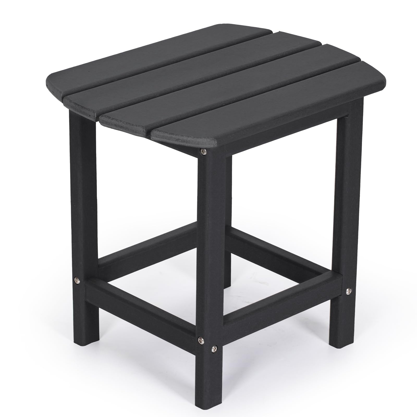 Nalone Outdoor Side Table - Weather-Resistant HDPE Small Patio End Table for Camping, Balcony & Garden | Durable Adirondack-Style Accent Table for Outdoor Living, Poolside & Patio Decor