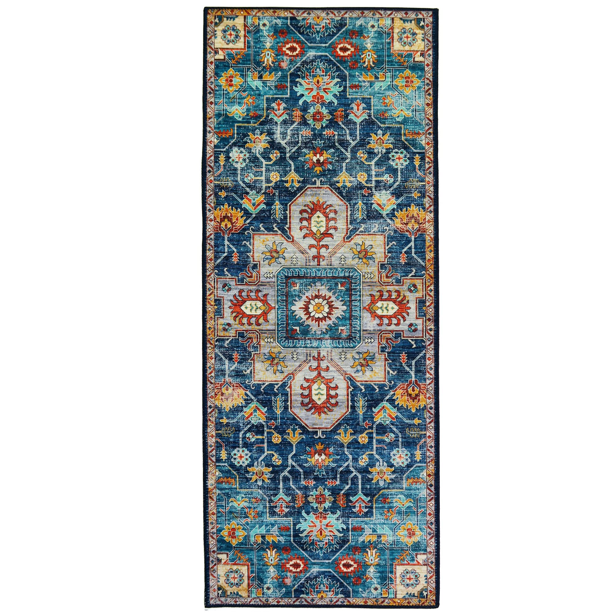 Bohemian Oriental Style Area Rug 21