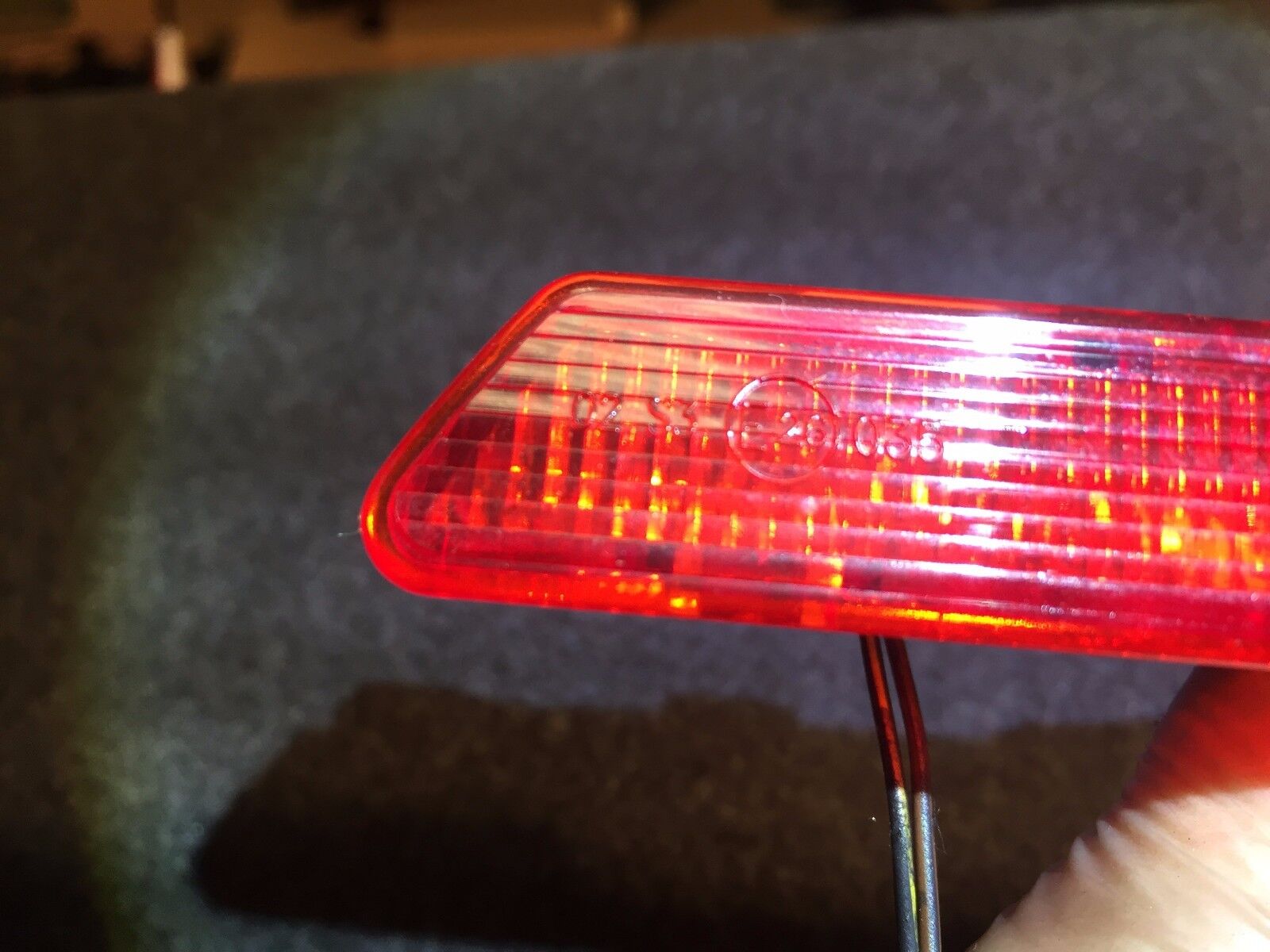 2002-2008 BMW E65 745i OEM Rear Deck Third Brake Stop Light - Perfect for Night Driving & Enhanced Safety