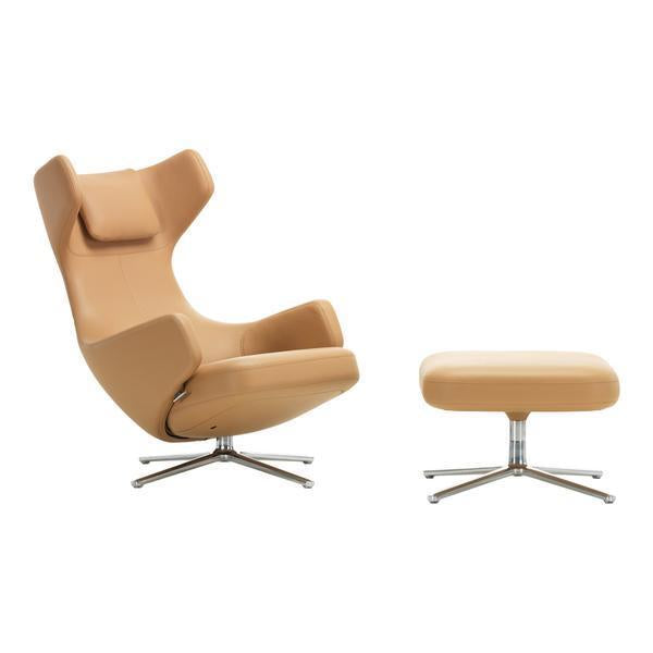 Grand Repos Recliner Chair with Ottoman - Premium Comfort for Living Room, Bedroom & Home Theater Relaxation