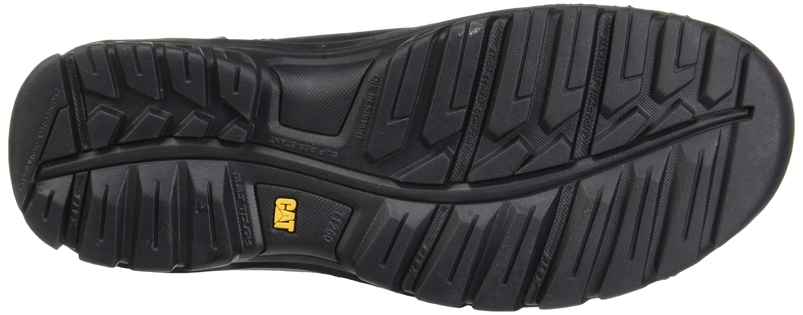 Caterpillar Men's Chukka Industrial Work Boots - Steel Toe, Slip Resistant, Comfortable for Construction & Warehouse Workers