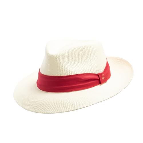 Natural With Red Hatband