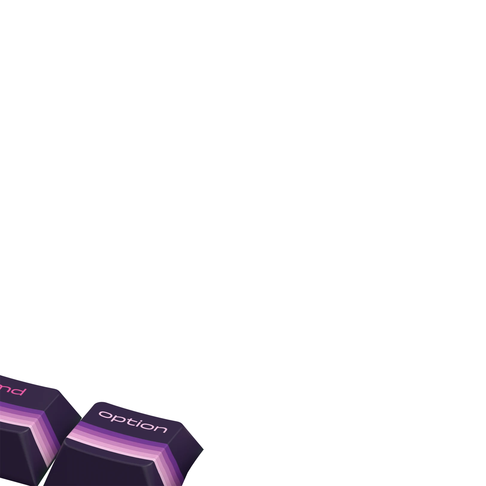 Limited Edition Synth Sunset Keycaps - Custom Mechanical Keyboard Keycaps for Gaming & Typing - Perfect for PC, Mac, and Laptop Keyboards