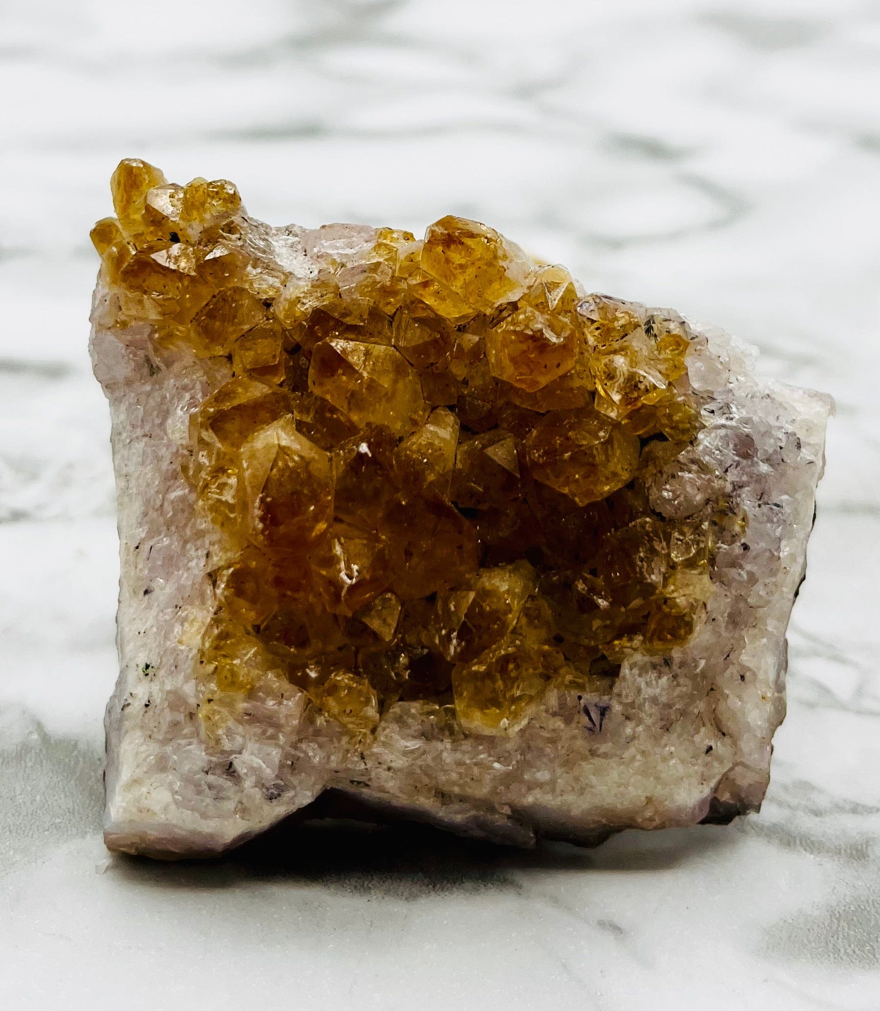 Natural Citrine Crystal Cluster - 39g Raw Citrine Stone for Healing, Meditation & Energy Work | Perfect for Home Decor, Reiki, and Spiritual Practices
