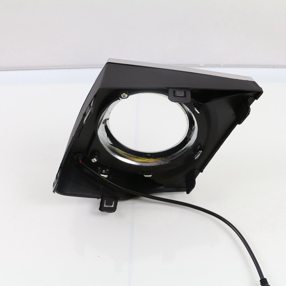 Mitsubishi L200 Triton LED Daytime Running Lights DRL (2015-2019) - 6000K White LED Front Bumper Lights - Perfect for Off-Roading & Night Driving Safety