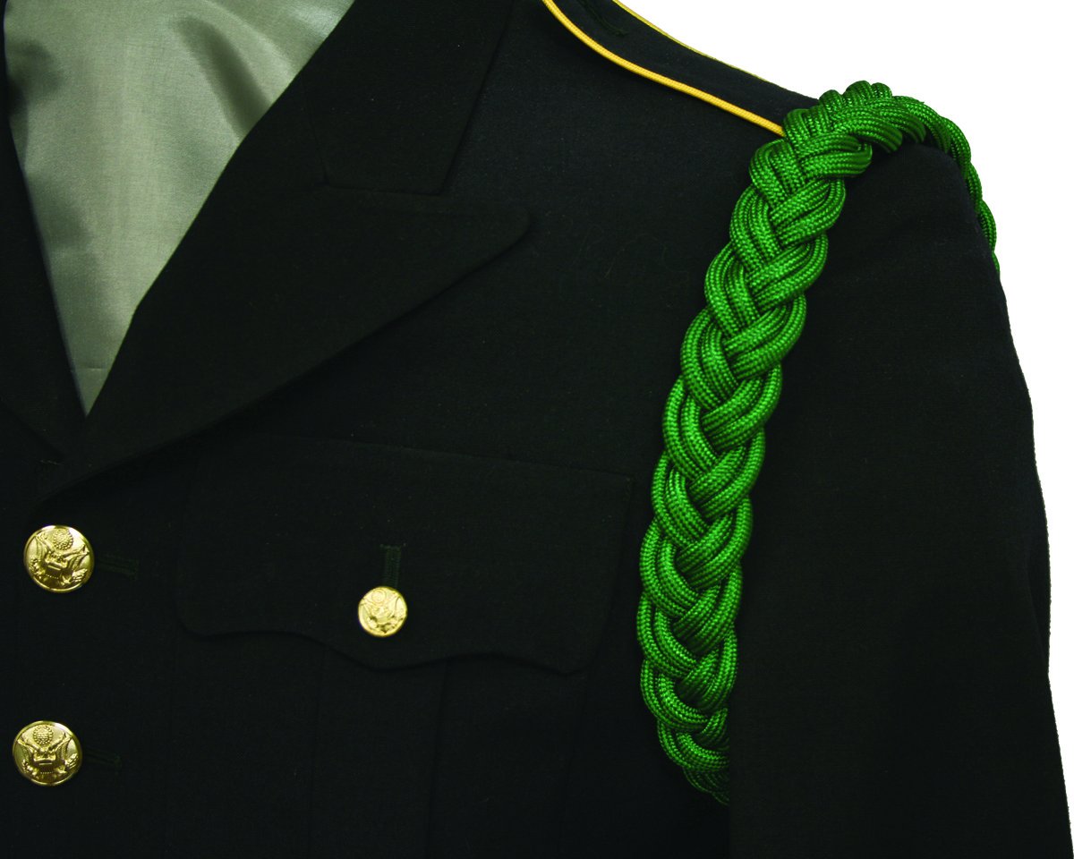 U.S. Air Force Shoulder Cord with Pin - Military Dress Uniform Accessory for Formal Events & Ceremonies