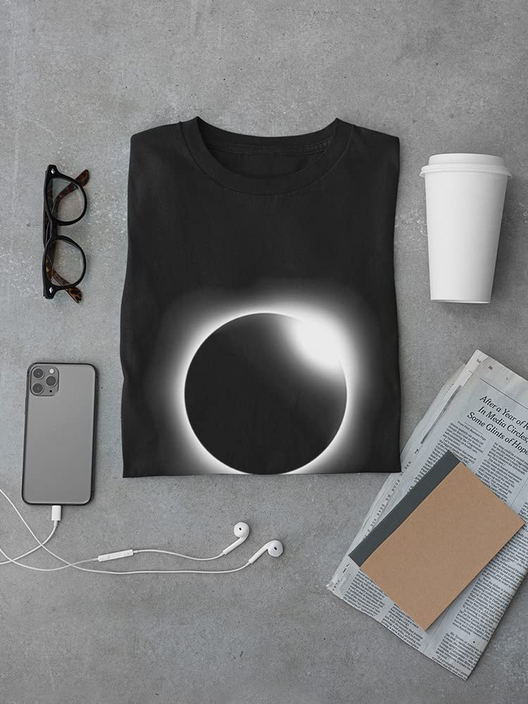 Men's Solar Eclipse Graphic T-Shirt - Space & Astronomy Themed Tee for Casual Wear & Gifts