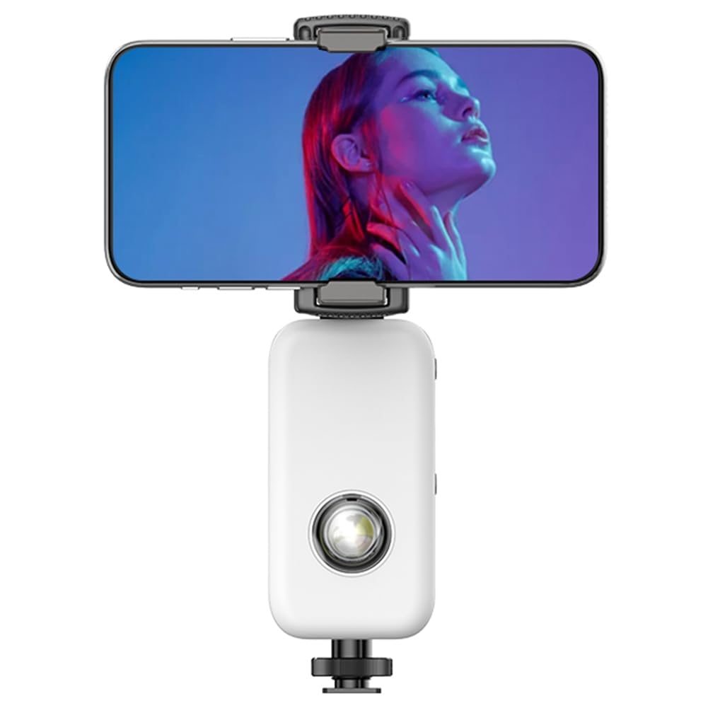 Professional LED Photography Lighting Kit with RGB Color Changing, Fill Light for Live Streaming, YouTube Videos & Photography - Includes Desktop Stand & Phone Holder for Studio, Home, and Office Use