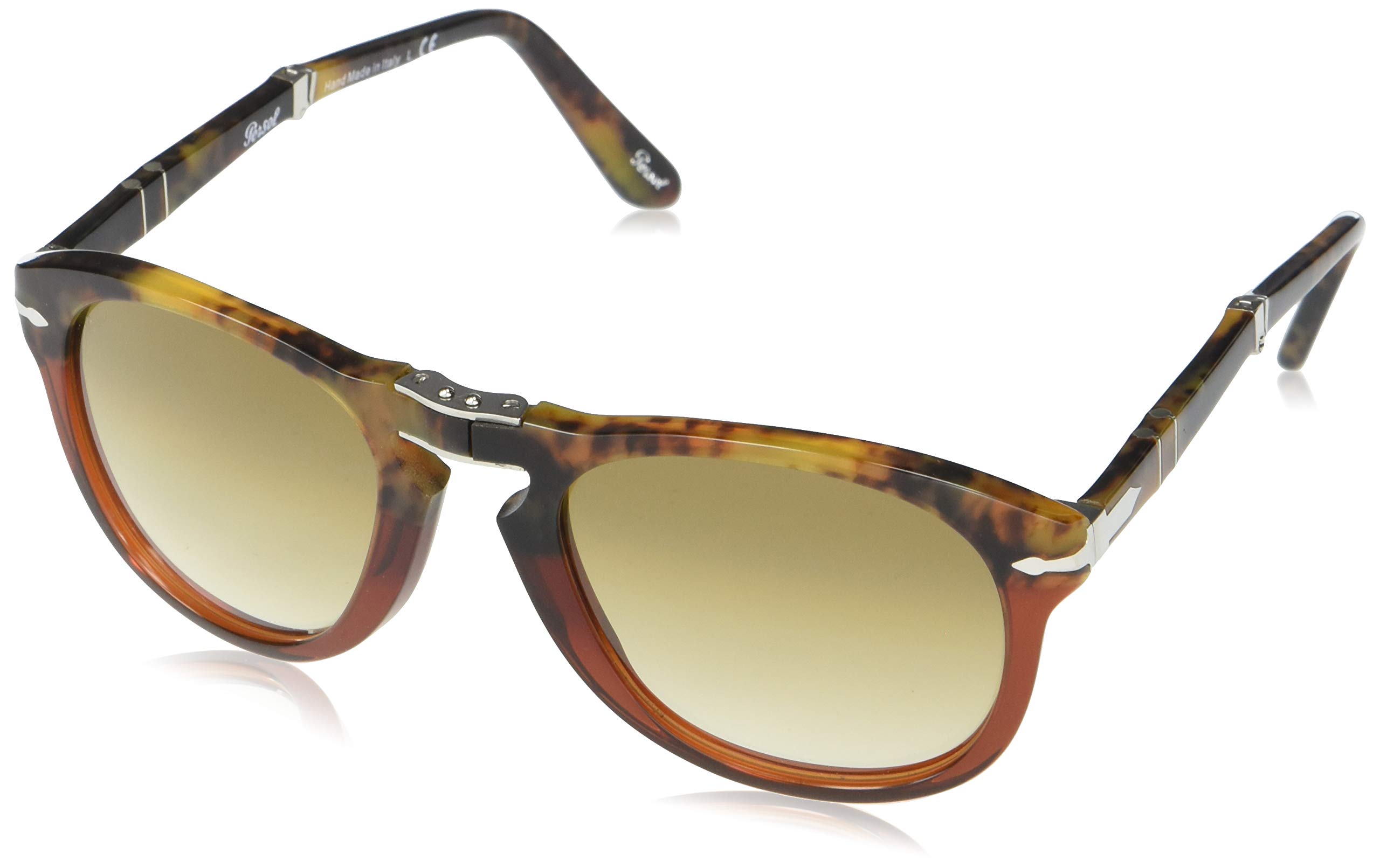 Persol PO0714 Classic Aviator Sunglasses for Men & Women - UV Protection, Polarized Lenses - Perfect for Driving, Travel & Outdoor Activities