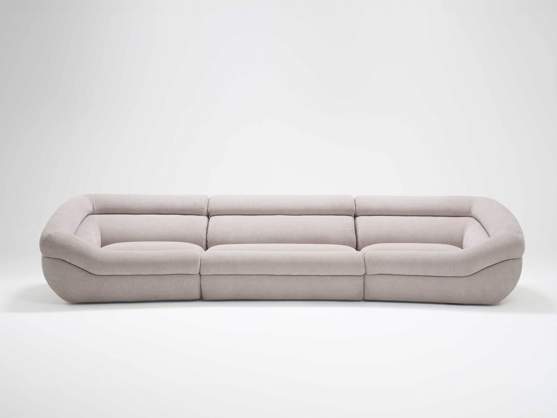 Pambula Modular Sectional Sofa - Modern L-Shaped Couch with Reversible Chaise for Living Room, Lounge, and Family Room - Soft Fabric Upholstery and Sturdy Wooden Frame