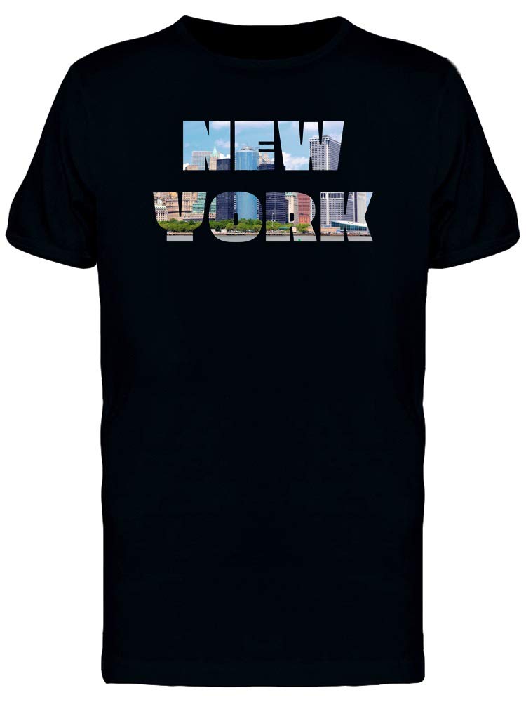 New York Travelers Quote T-Shirt for Men - Black | Comfortable Cotton Tee for Casual Wear, Travel & Street Style