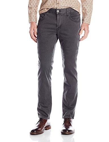 HUDSON Jeans Men's Blake Slim Straight Twill Pants - Comfortable Stretch Denim Trousers for Casual Wear & Office Style