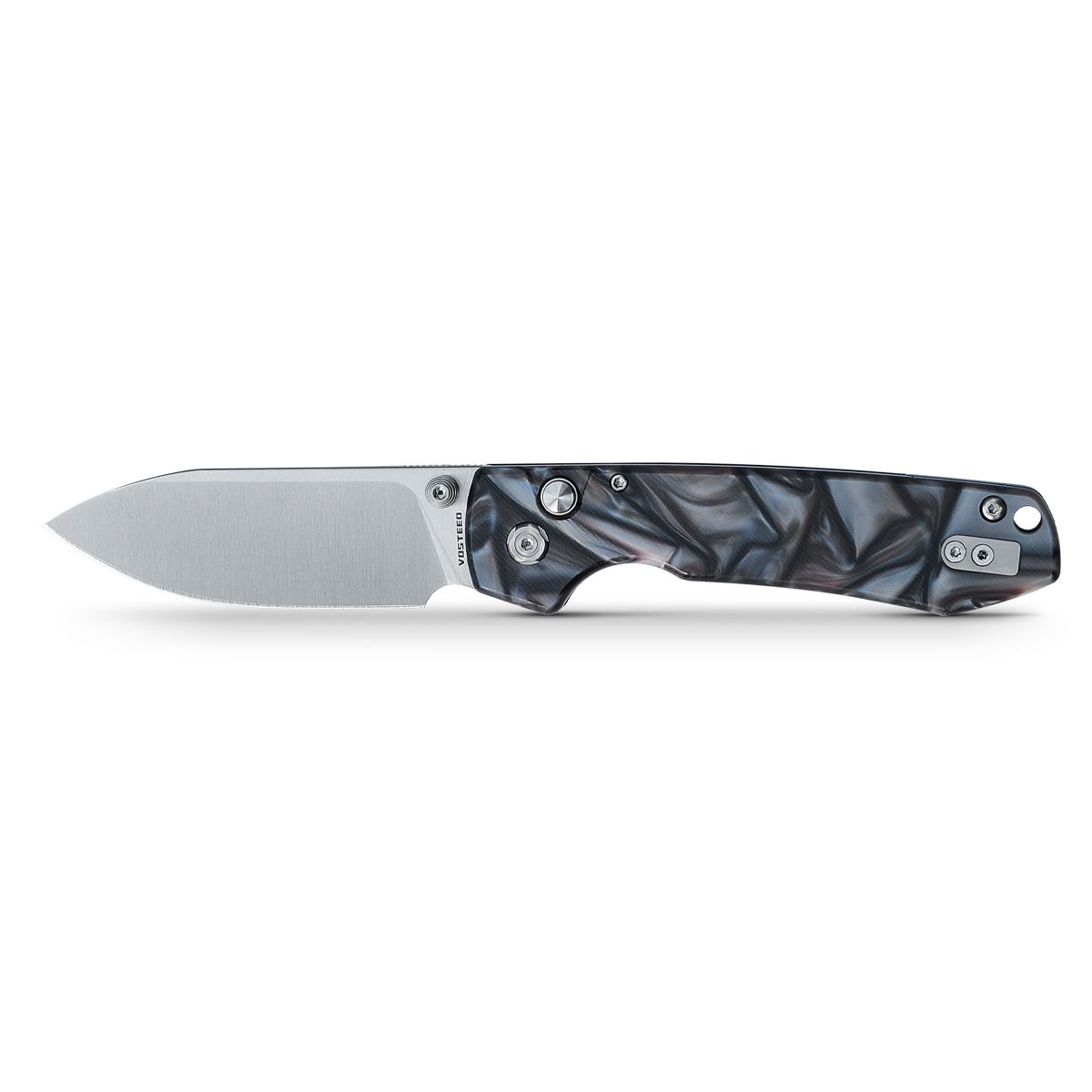 Vosteed Exclusive Raccoon Folding Pocket Knife - 3.25