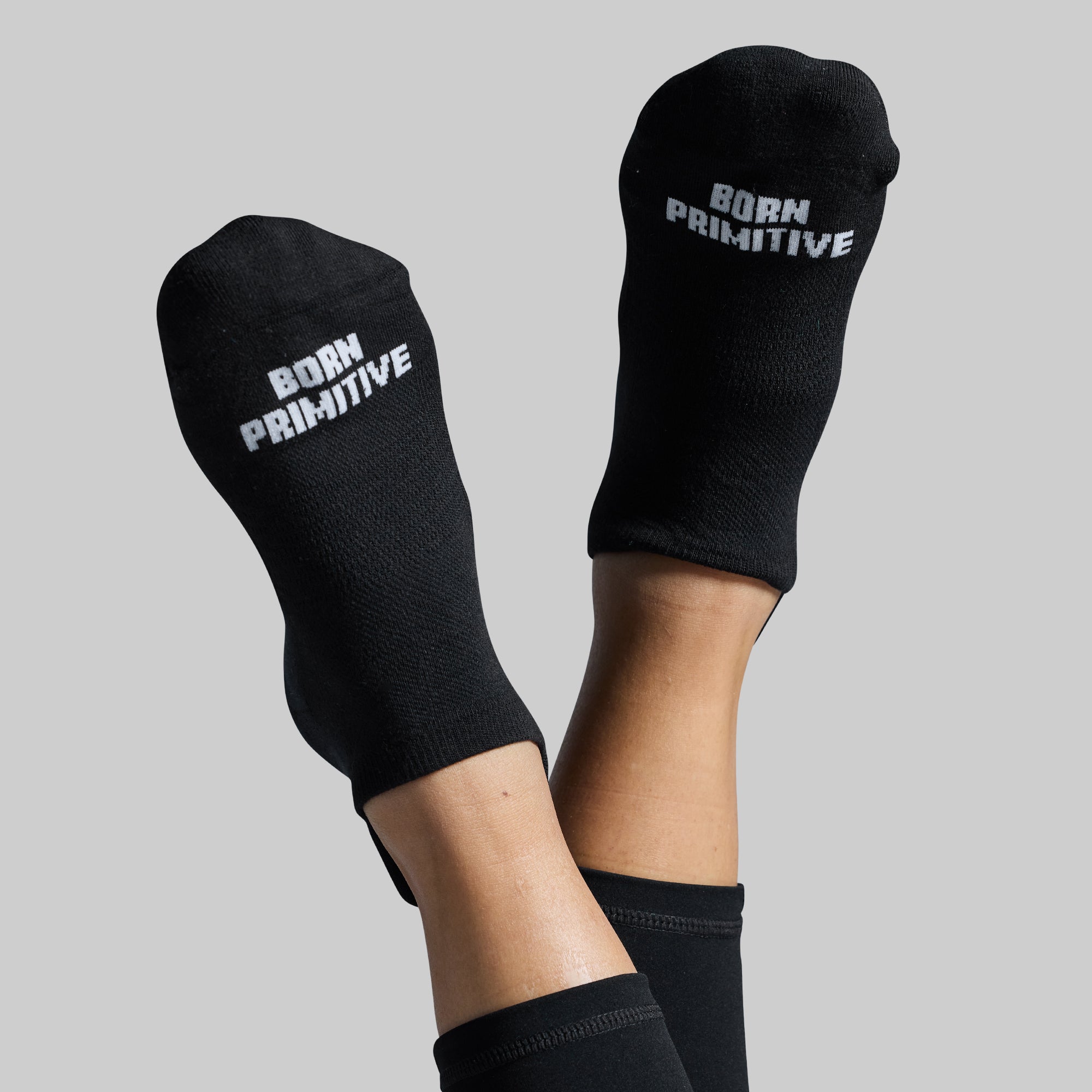 High-Performance Ankle Socks 3-Pack - Breathable Athletic Socks for Running, Gym & Sports (Black) - Stay Comfortable During Workouts & Daily Wear