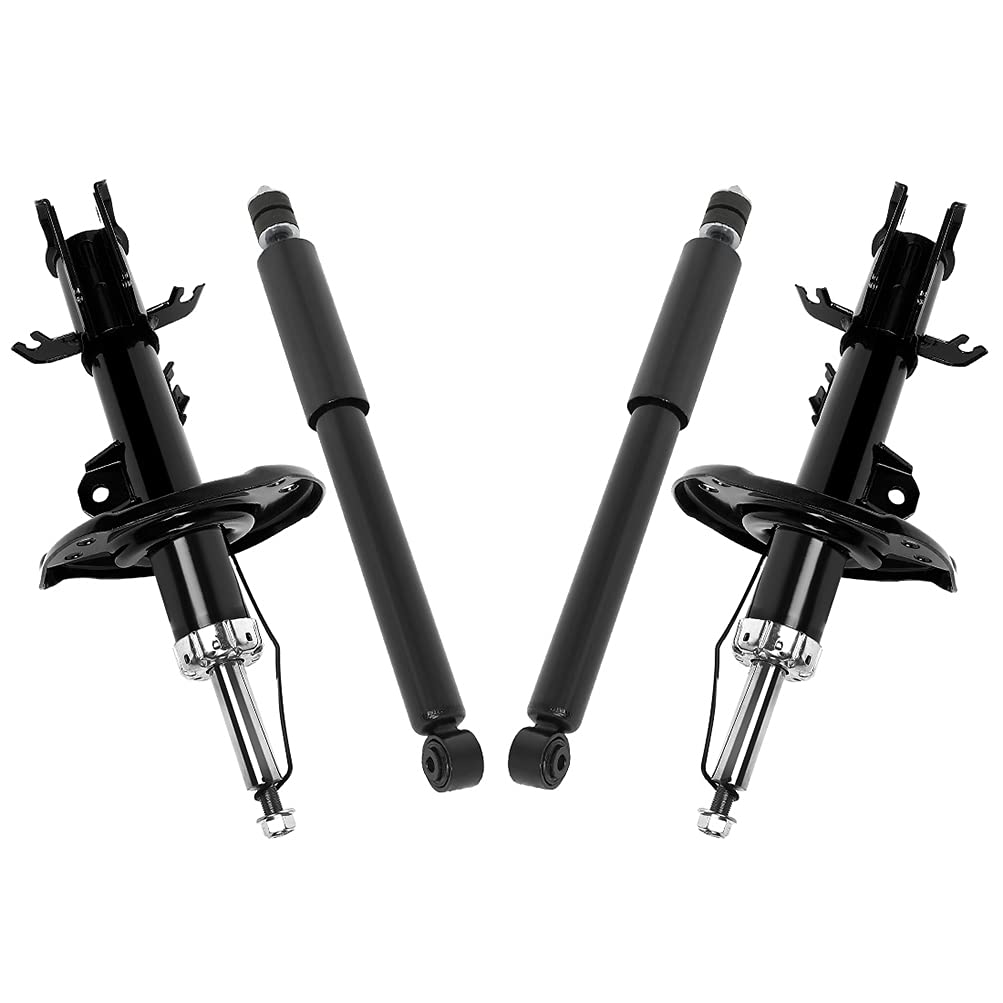 ANPART 4PCS Front & Rear Shock Absorbers Struts Set - Compatible with 2014-2019 Nissan Sentra (Replaces 72948 72947 5532 339368 339367 3440012) - Smooth Ride & Enhanced Stability for City Commuting & Highway Driving