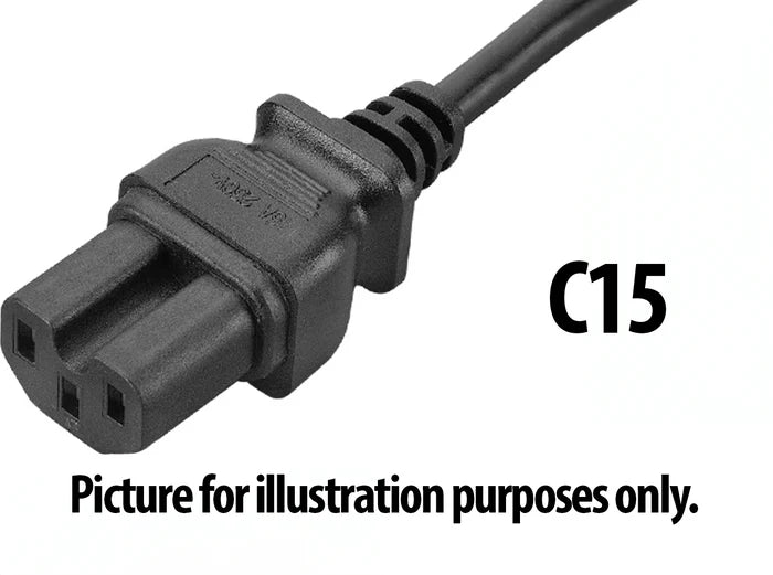 Shunyata Sigma C15/C19 NR Power Cable 1.75m (6ft) - High-End Audio Power Cord for Home Theater & HiFi Systems - Perfect for Amplifiers, DACs, and AV Equipment
