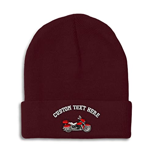 Burgundy Personalized Text Here