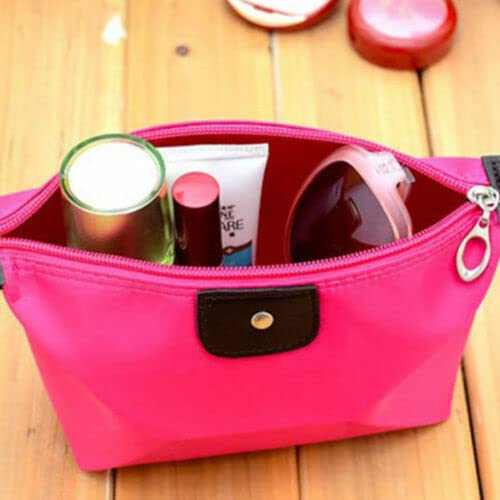 TASMAI Small Waterproof Cosmetic Makeup Bag Set of 2 - Travel Organizer Pouch for Toiletries & Beauty Essentials | Perfect for Vacation, Gym, and Daily Use