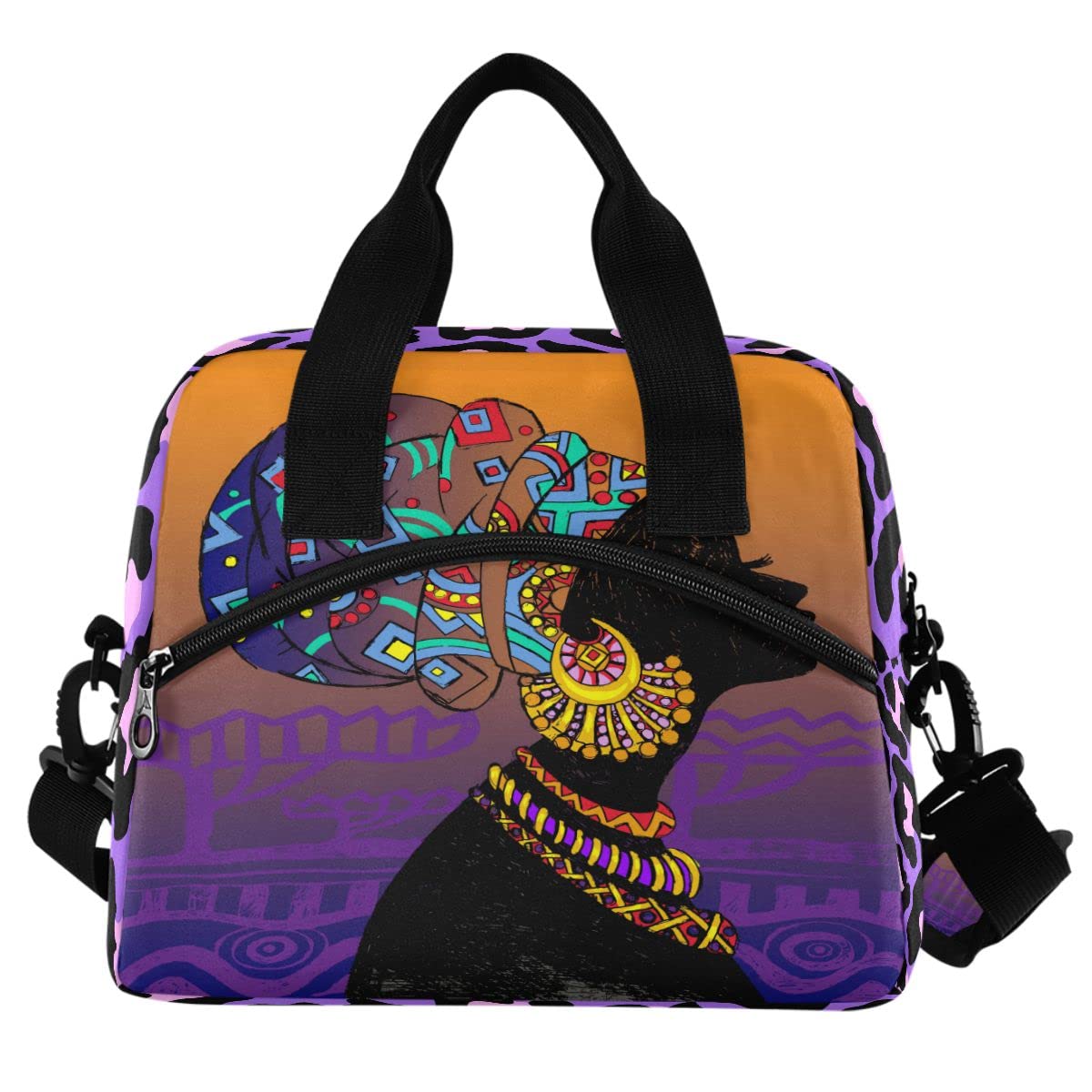 Insulated Lunch Bag for Women & Men - Reusable Leakproof Lunch Tote Cooler Box for Work, School, Picnics & Outdoor Activities | MNSRUU