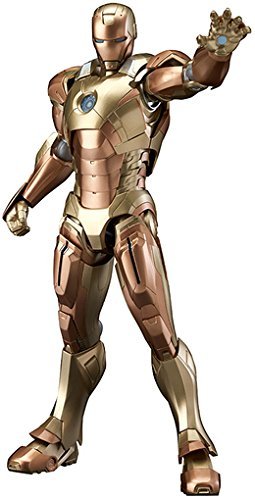 Good Smile Iron Man 3: Iron Man Mark XXI (Midas) Figma Action Figure - Collectible Marvel Superhero Toy for Display & Play | Perfect for Marvel Fans, Collectors & Gift Giving