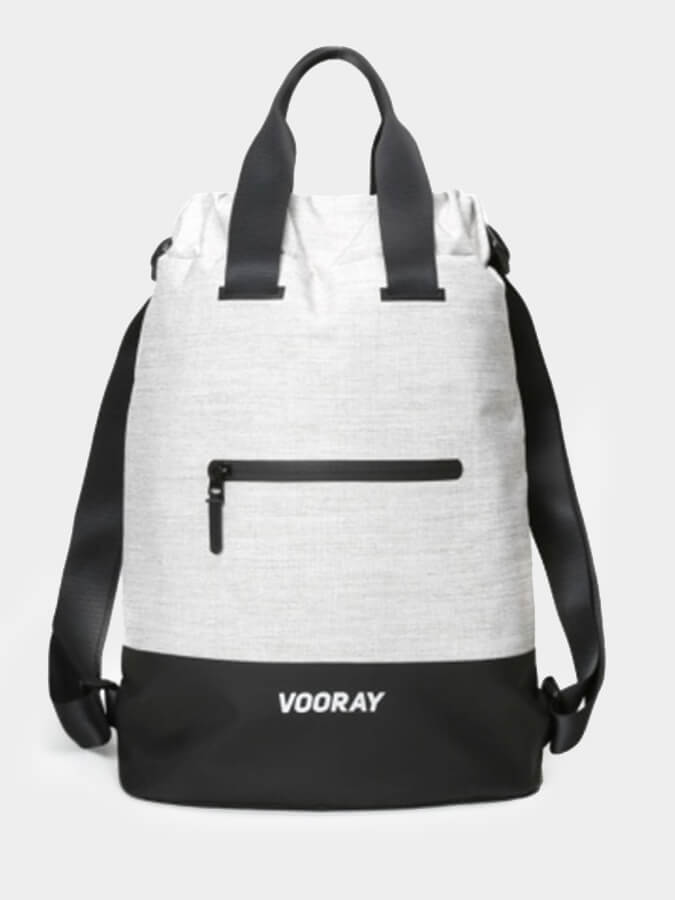 Vooray Flex Cinch Backpack - Lightweight Durable Gym Bag for Workout, Travel & School - Water-Resistant Sports Backpack for Men & Women