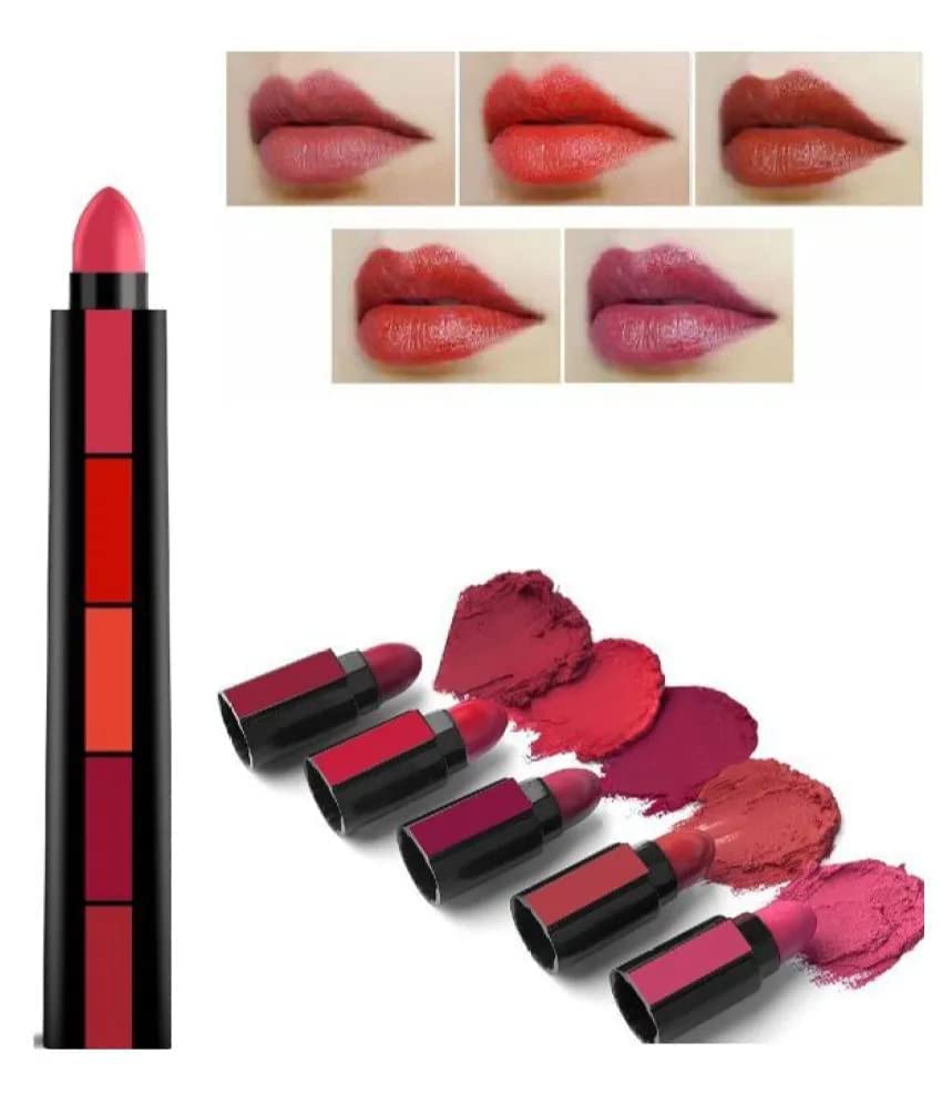 FOZZBY TYA 6171 Girls Makeup Kit with 7 Pink Makeup Brushes, 6-in-1 Makeup Sponges, 5 Lipsticks, 36H Sketch Eyeliner & Kajal - 17 Piece Cosmetic Set for Teens | Perfect for Birthday Gifts, Play Dress-Up & Makeup Practice