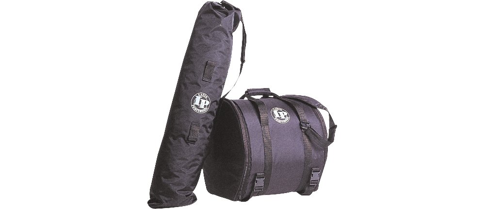 Latin Percussion LP539-BK Professional Timbale Bag Set - Durable Carrying Case for LP Timbales, Perfect for Live Performances, Music Classes & Traveling Drummers