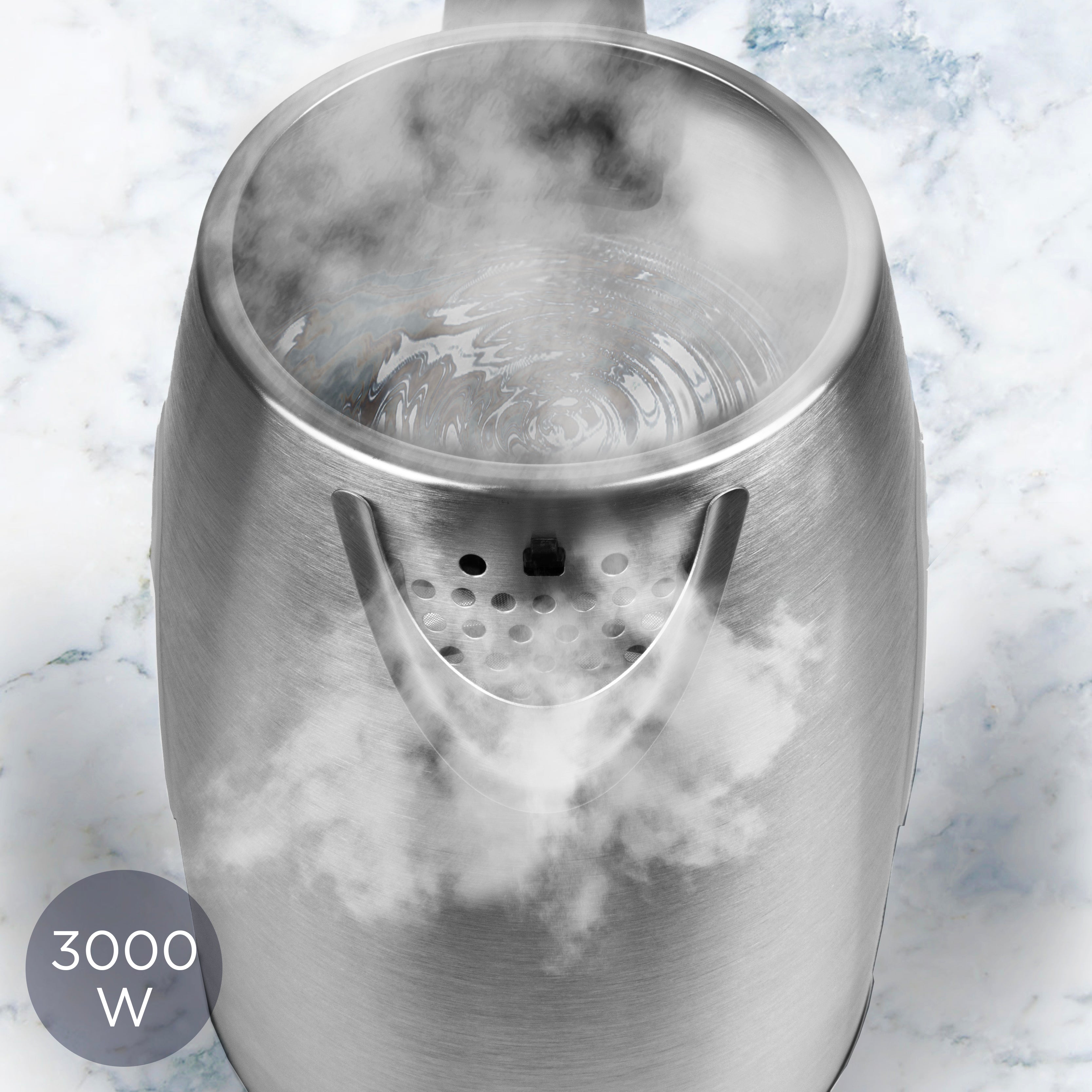 Duronic EK43 Stainless Steel Electric Kettle with Digital Temperature Control - Fast Boiling Water for Tea, Coffee, Hot Chocolate & Soup - Perfect for Home, Office & Kitchen Use