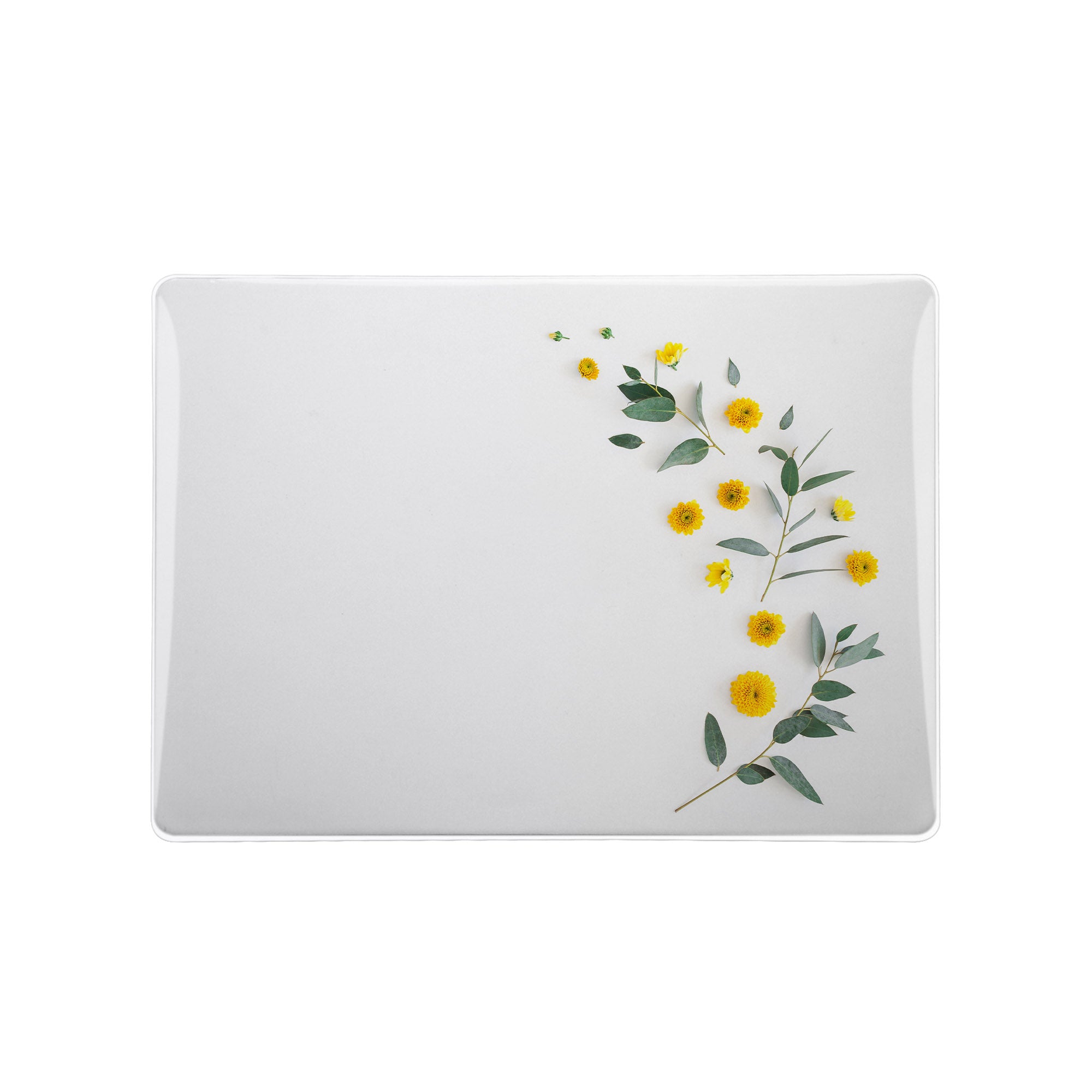 Premium Surface Laptop Case with Elegant Flat Flower Design - Slim Protective Cover for Microsoft Surface Laptop (1-5) - Perfect for Work, Travel & School Use