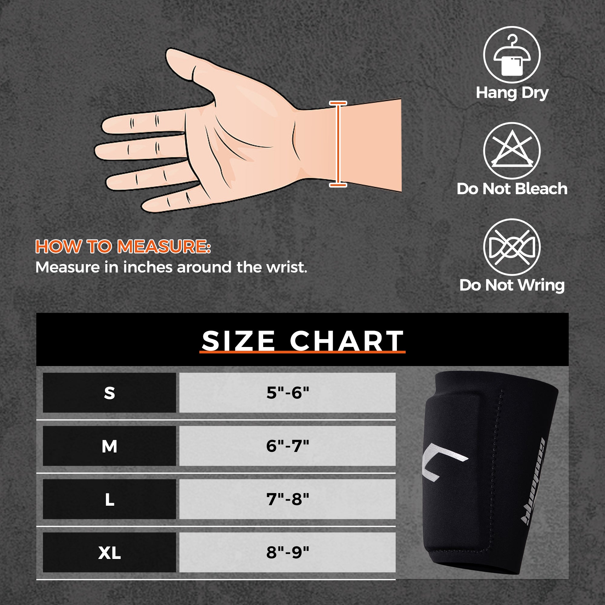 COOLOMG Baseball Wrist Guard with Protective Panel Shield - Breathable Sports Handband for Baseball, Softball & Football Players - Perfect for Training, Games & Injury Prevention