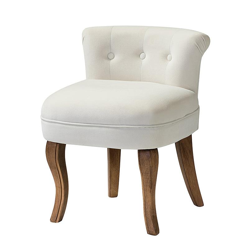 Moises Velvet Vanity Stool with Optional Types - Elegant Makeup Stool for Dressing Table, Bedroom & Bathroom