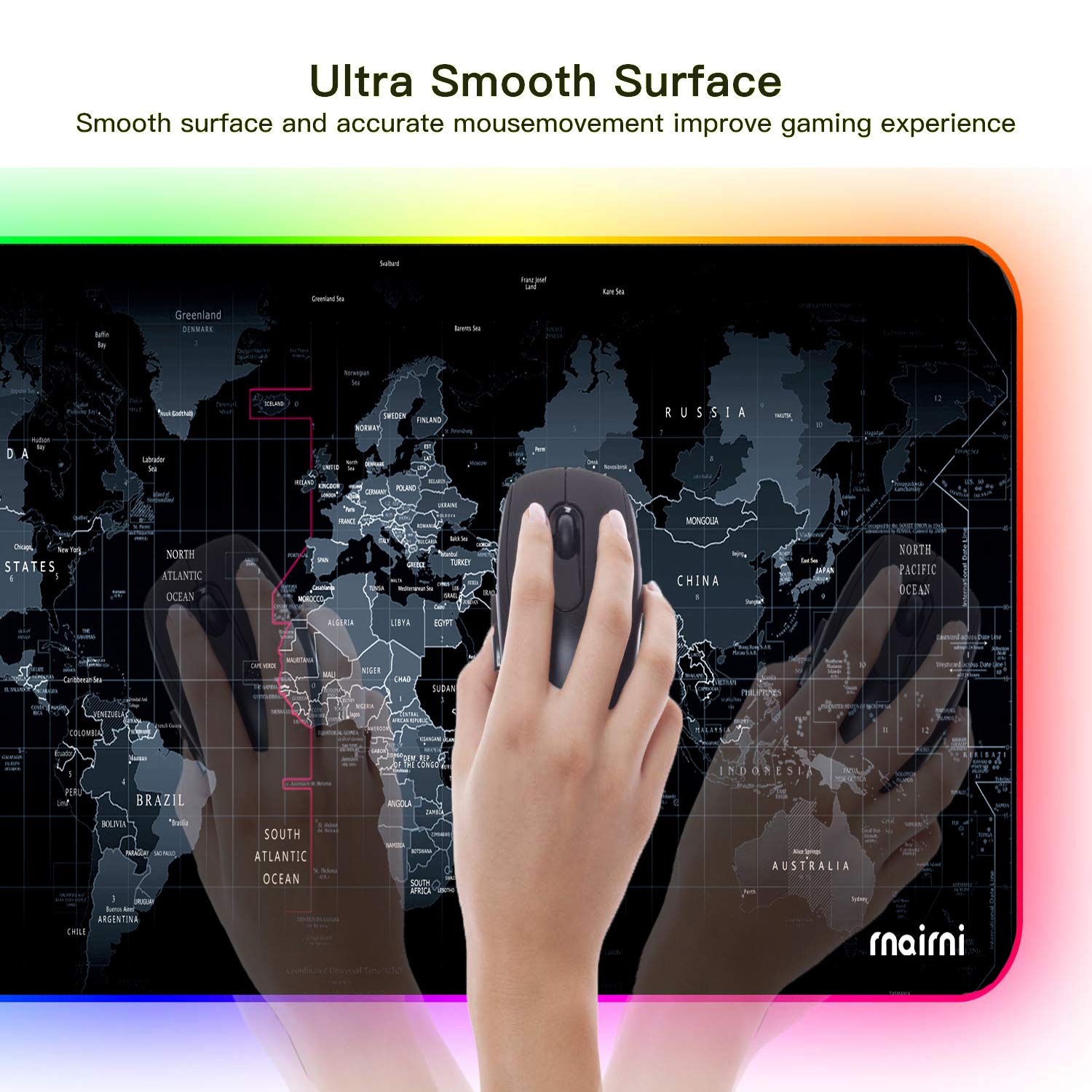 RGB Gaming Mouse Pad - Extra Large 31.5
