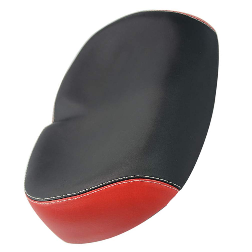 BESPORTBLE Comfortable PU Leather Bike Seat Cover - Soft Exercise & Mountain Bike Saddle Cushion - Black - Perfect for Cycling, Commuting & Outdoor Adventures