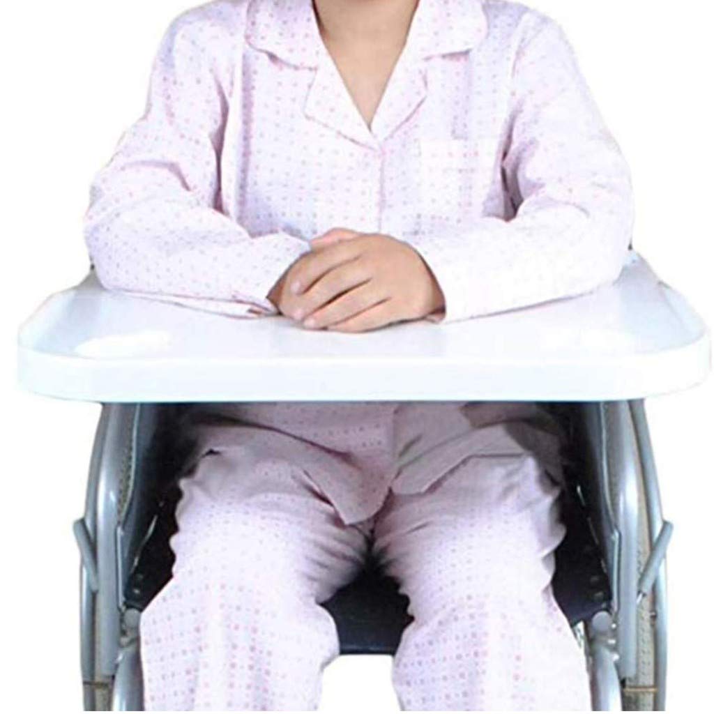 BDXZJ Universal Wheelchair Lap Tray with Cup Holder - Portable Table for Eating, Reading, Writing & Crafts - Lightweight Wheelchair Accessory for Seniors & Disabled - Ideal for Meals, Work & Hobbies at Home or Outdoors