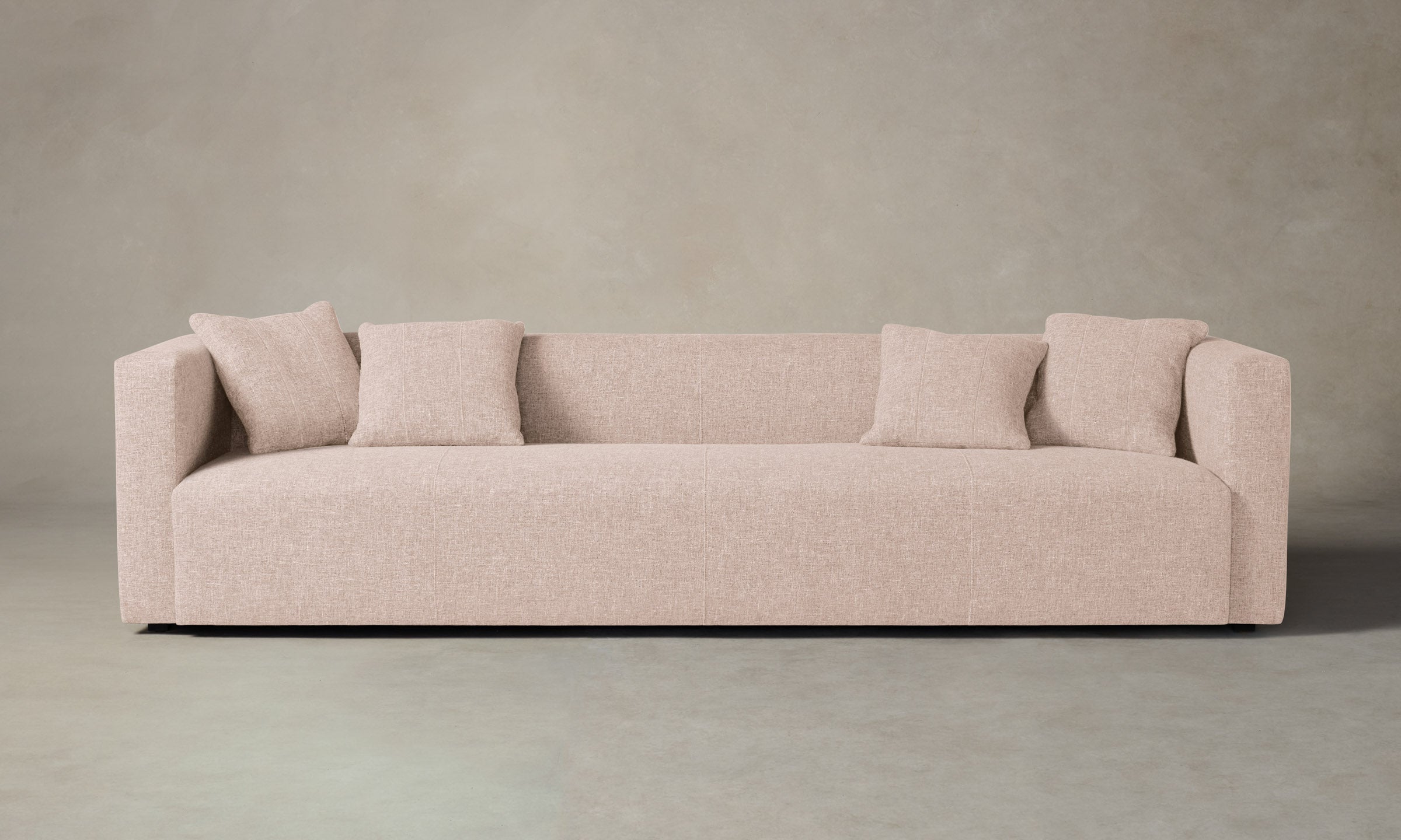 The Breuer Sofa - Premium Heritage Belgian Linen Upholstery with Petal Design | Modern Living Room Furniture for Home & Office Comfort